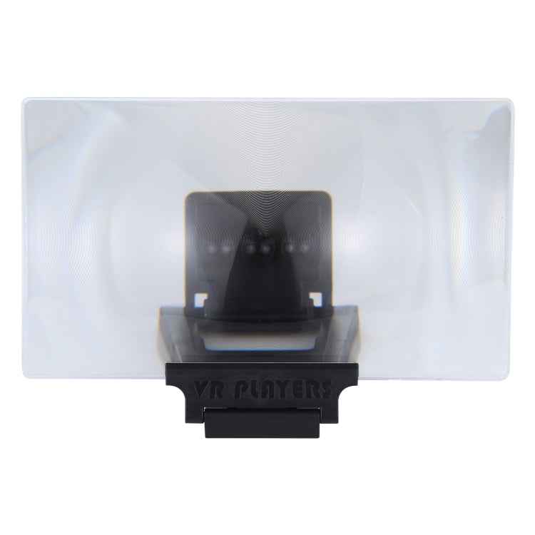 F6 12 inch Universal Foldable 3D Mobile Phone Screen Magnifier with Lazy Stand (Black)