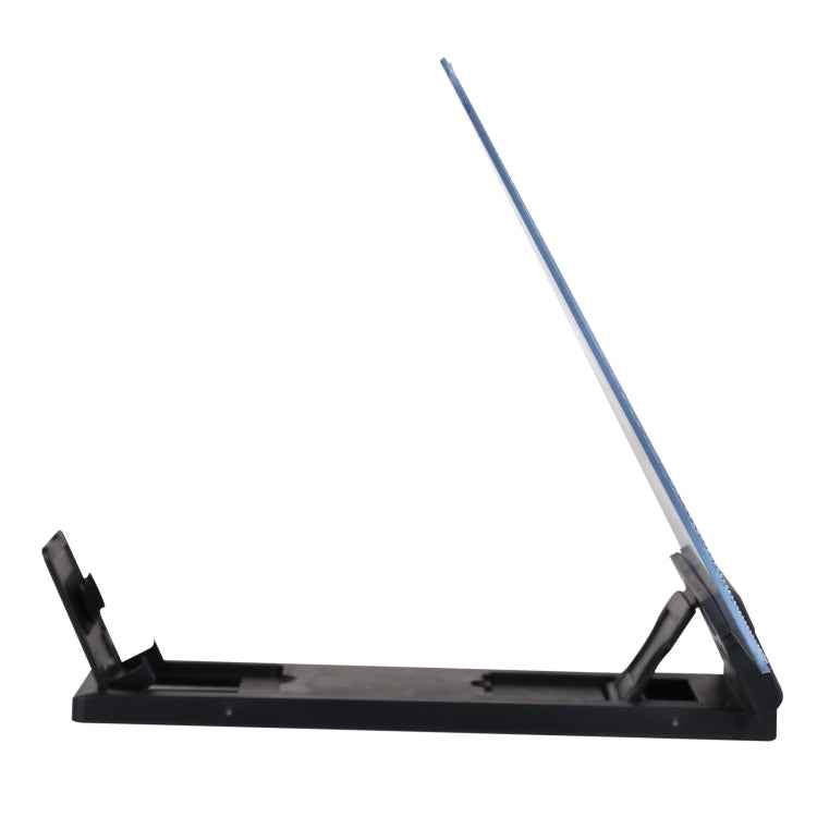 F6 12 inch Universal Foldable 3D Mobile Phone Screen Magnifier with Lazy Stand (Black)