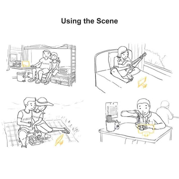 F6 12 inch Universal Foldable 3D Mobile Phone Screen Magnifier with Lazy Stand (Black)