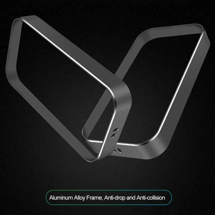 BT209 Outdoor Portable Ultra-thin Mini Wireless Bluetooth Speaker, Support TF Card & Hands-free Calling, Silver