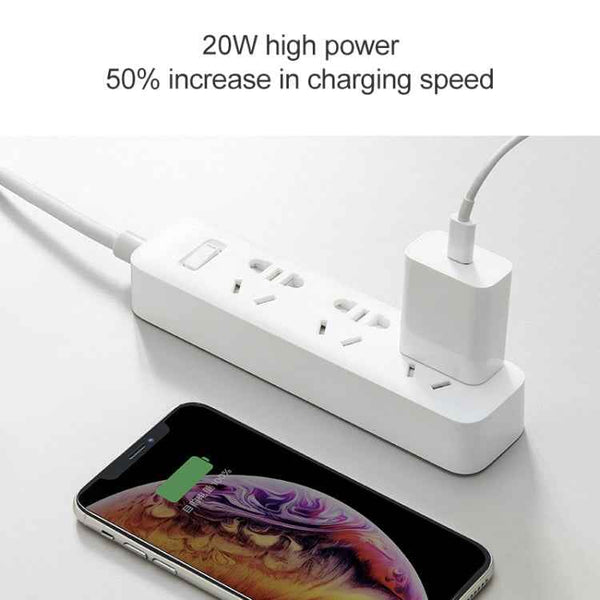 Original Xiaomi AD201 20W Single USB-C / Type-C Interface Travel Charger Quick Charge Version, US Plug, 20W