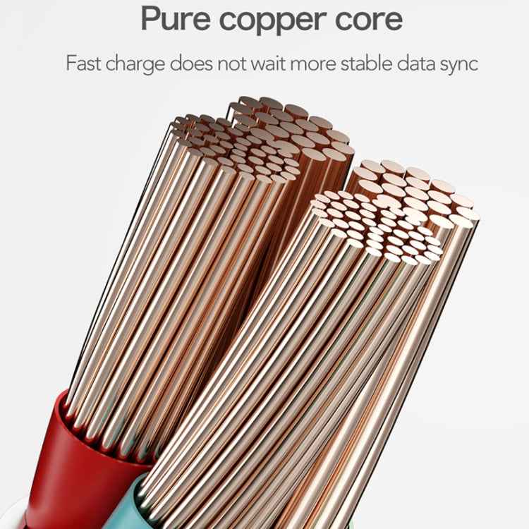 CaseMe Series 2 USB to 8 Pin Magnetic Charging Cable, Length: 1m (Dark Blue)