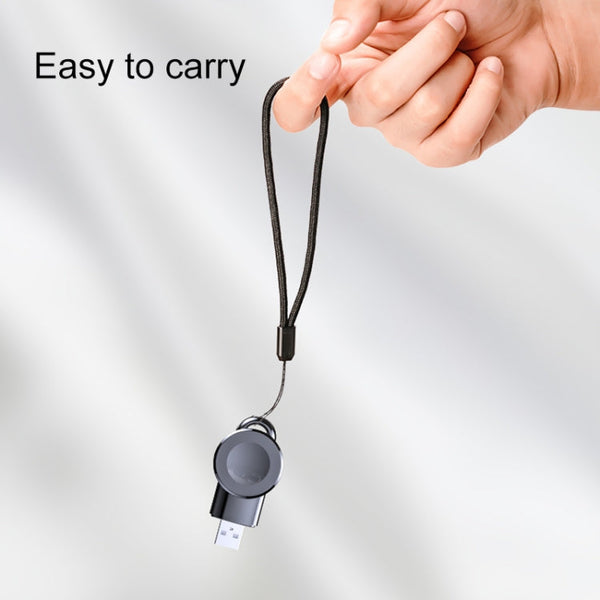 K02 Universal Portable Magnetic Wireless Charger for Apple Watch Series 6 / 5 / SE / 4 / 3 / 2 / 1