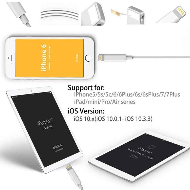 QTS-LAN8152B 1m 8 Pin to RJ45 Ethernet LAN Network Adapter Cable(White)