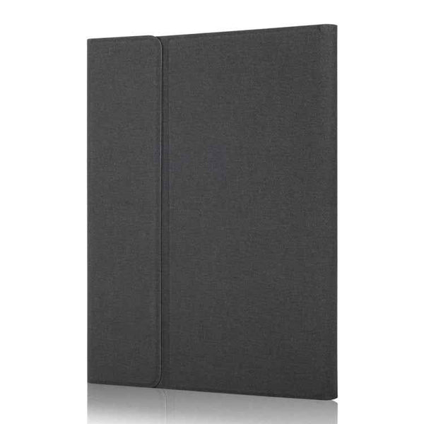 RK11 For iPad Pro 11 inch Silk Texture Detachable Plastic Bluetooth Keyboard Leather Tablet Case with Pen Slot & Stand Function