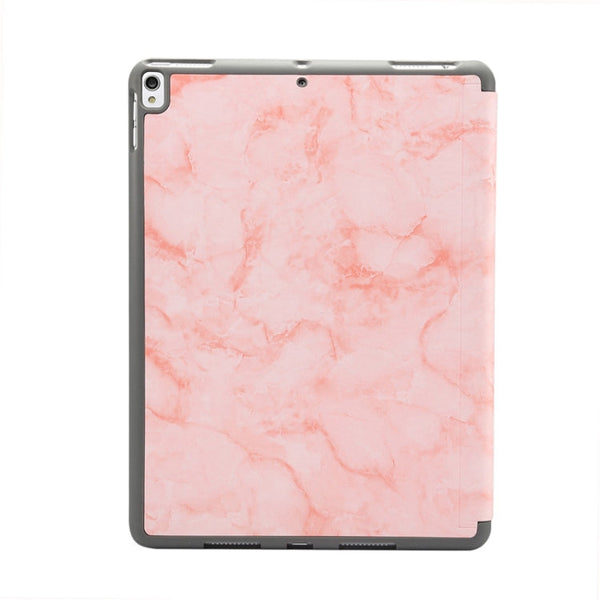 Marble Texture Pattern Horizontal Flip Leather Case for iPad Air 2019 10.5 inch, with Three-folding Holder & Pen Slot & Sleep / Wake-up Function