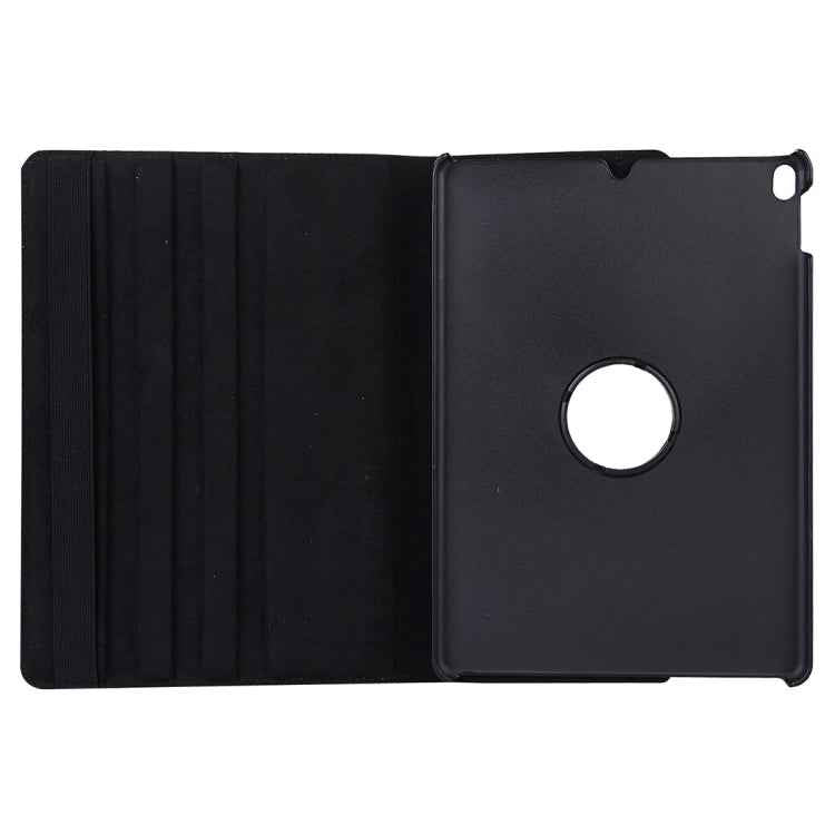 Litchi Texture 360 Degree Spin Multi-function Horizontal Flip Leather Protective Case with Holder for iPad Pro 10.5 inch / iPad Air (2019) (Black)
