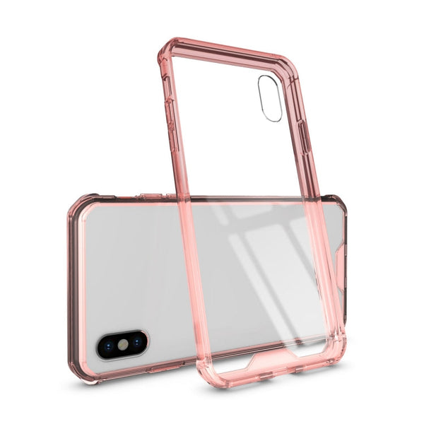 For iPhone XS Max Acrylic + TPU Shockproof Transparent Armor Case, For iPhone XS Max