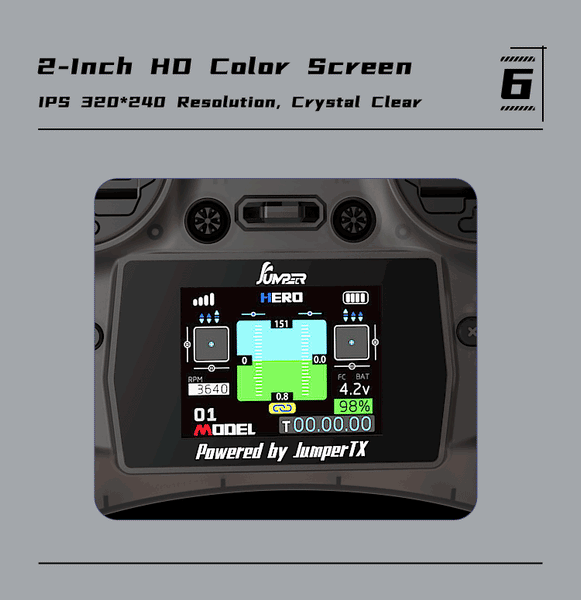 Jumper Smart 2.4Ghz ELRS Radio Controller