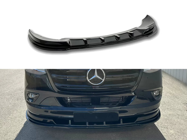 Motordrome Design Front Bumper Splitter Lower Valance Mercedes Sprinter 3 Mk3 2018-