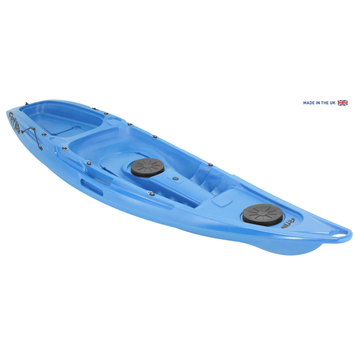 Kaafu Solo Kayak | Plastic Neutral | Blue | Lightweight & Stable