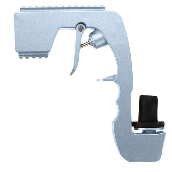 Plastic Wrapped Metal Bubbly Blaster Champagne Bottle Squirt Gun Bar Tool, Plastic Wrapped Metal