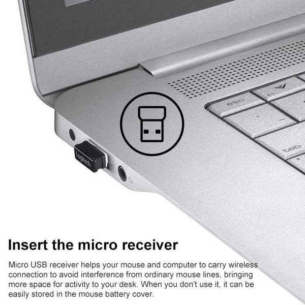 Logitech M220 1200DPI 2.4GHz Ergonomic Wireless Mouse