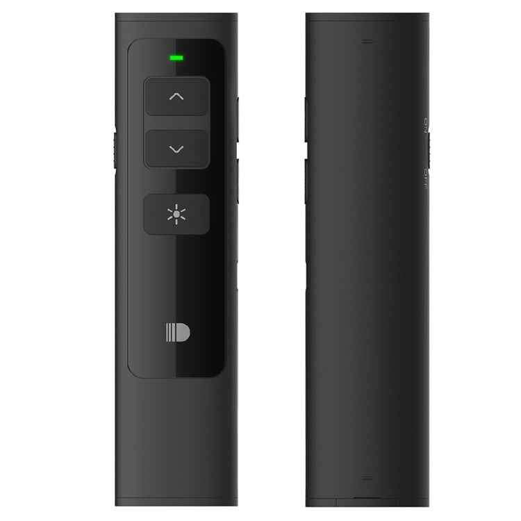 Doosl DSIT013 2.4GHz Rechargeable Laser Pointer for PowerPoint/Keynote, 100m Range (Black)
