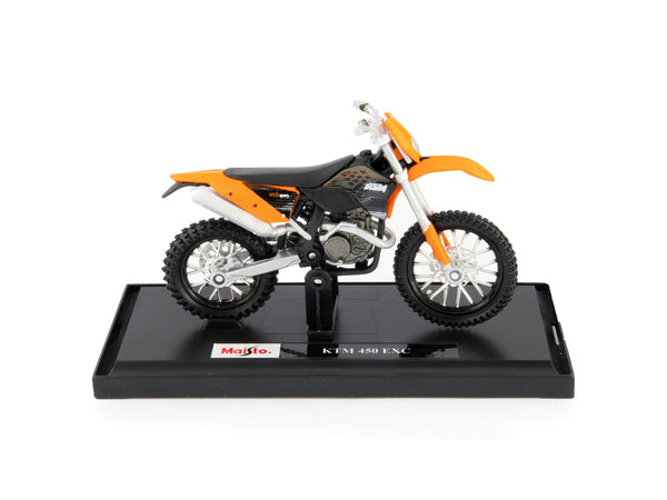 KTM 450 EXC black/orange - 1:18 Scale Motorbike Model