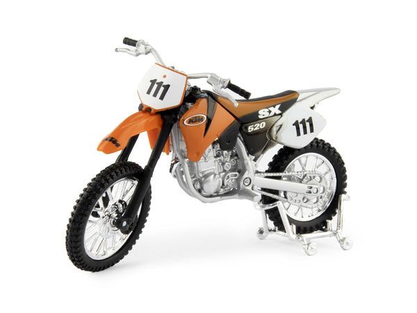 KTM 520SX orange - 1:18 Scale Motorbike Model