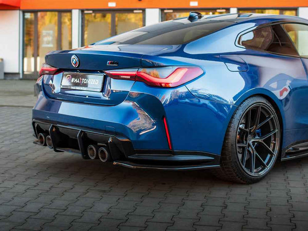 Maxton Design - Rear Side Splitters V.2 BMW M4 G82 / G82 Facelift