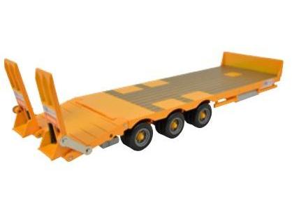 Kane Low Loader Yellow 1:32 Scale Britains