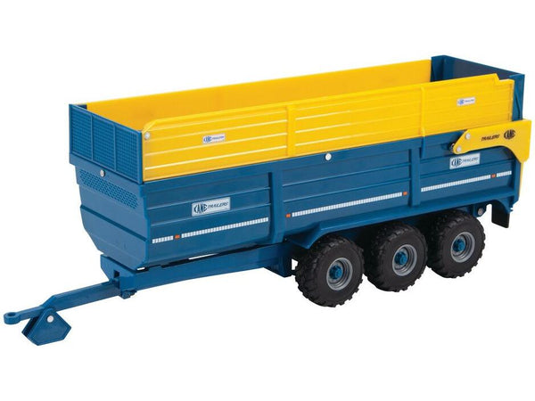 Kane Tri-Axel Halfpipe Silage Trailer 1:32 Scale Britains
