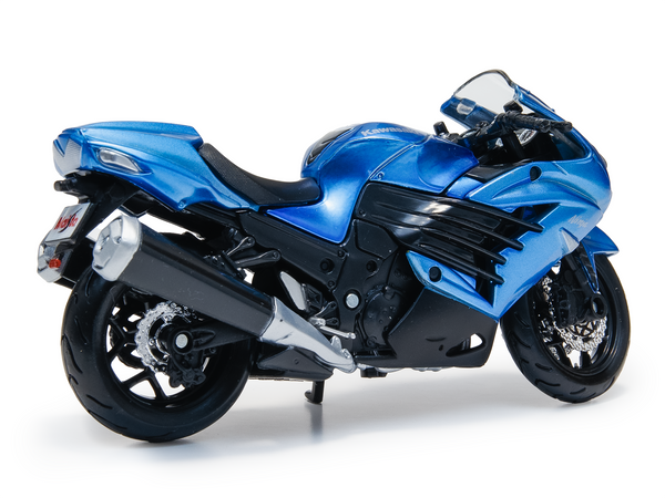 Kawasaki Ninja ZX-14R blue - 1:18 Scale Motorbike Model