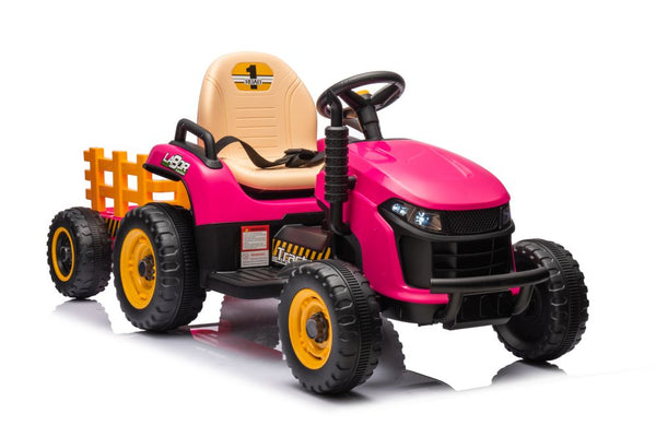 Kids Ride-On Tractor 12v With Parental Remote