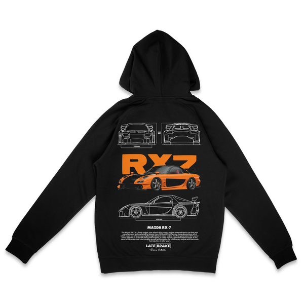 RX7 Drivers Collective Hoodie