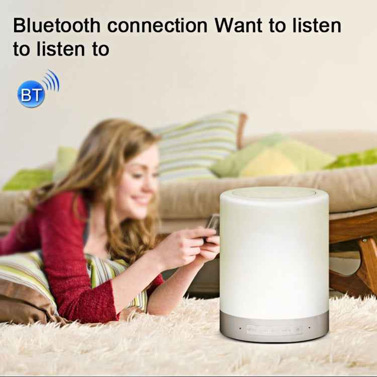 388 Atmosphere Light Bluetooth Speaker with LED & Handle, AUX, TF Card, Hands-Free