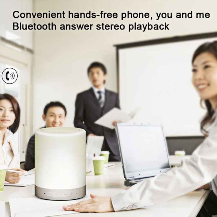 388 Atmosphere Light Bluetooth Speaker with LED & Handle, AUX, TF Card, Hands-Free