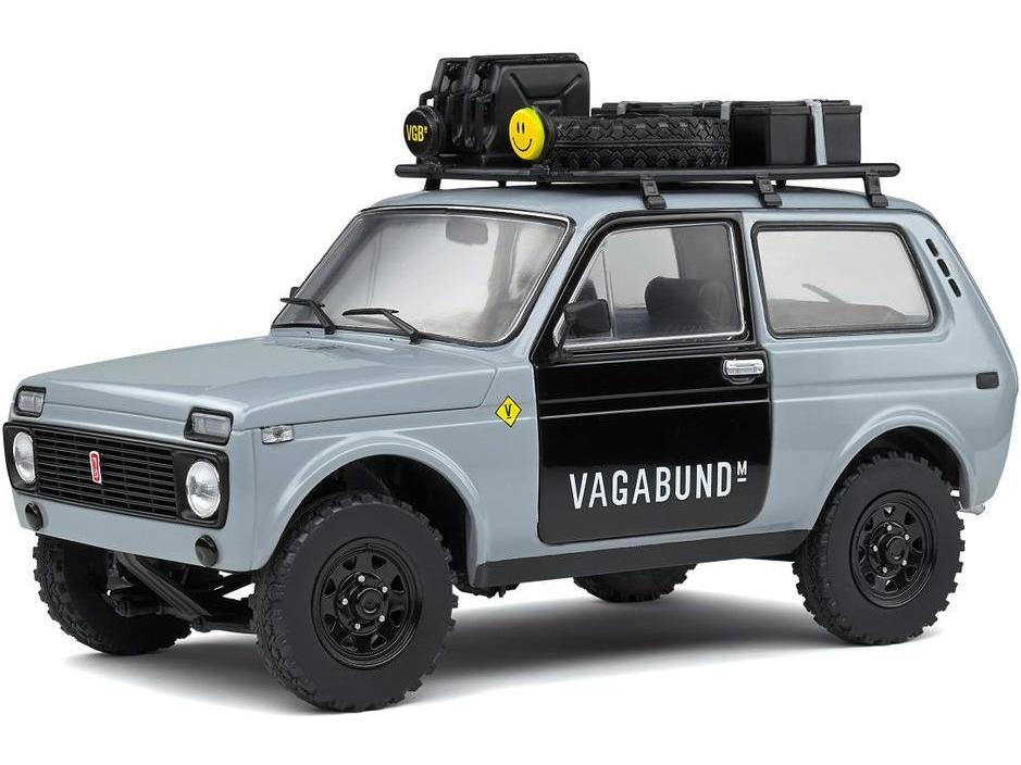 Lada Niva 'vlada' 1980 Grey 1:18 Scale Solido Diecast Model