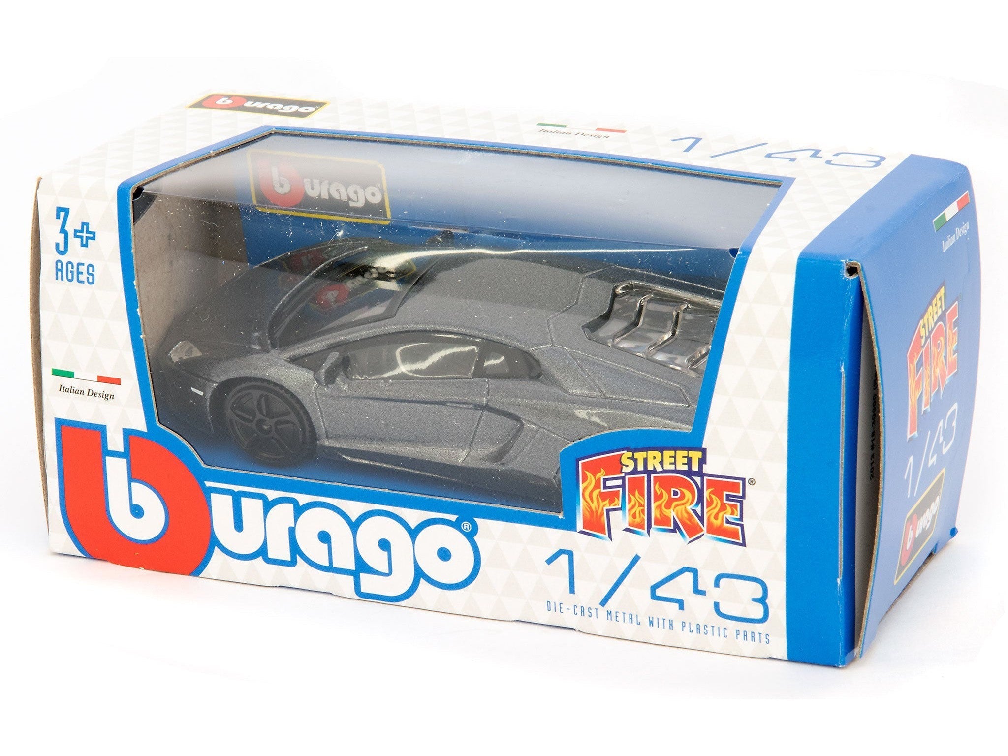 Lamborghini Aventador LP 700-4  2011 grey - 1:43 Scale Toy Car