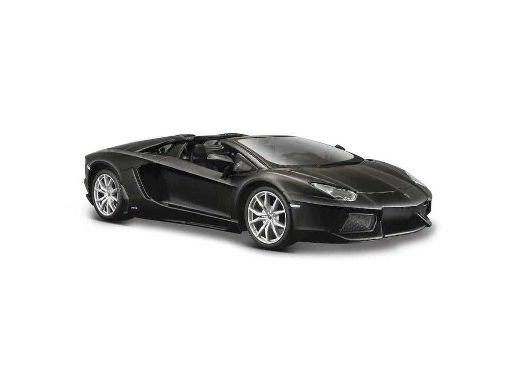 Lamborghini Aventador Roadster Matt Black 1:24 Scale Maisto Diecast Model