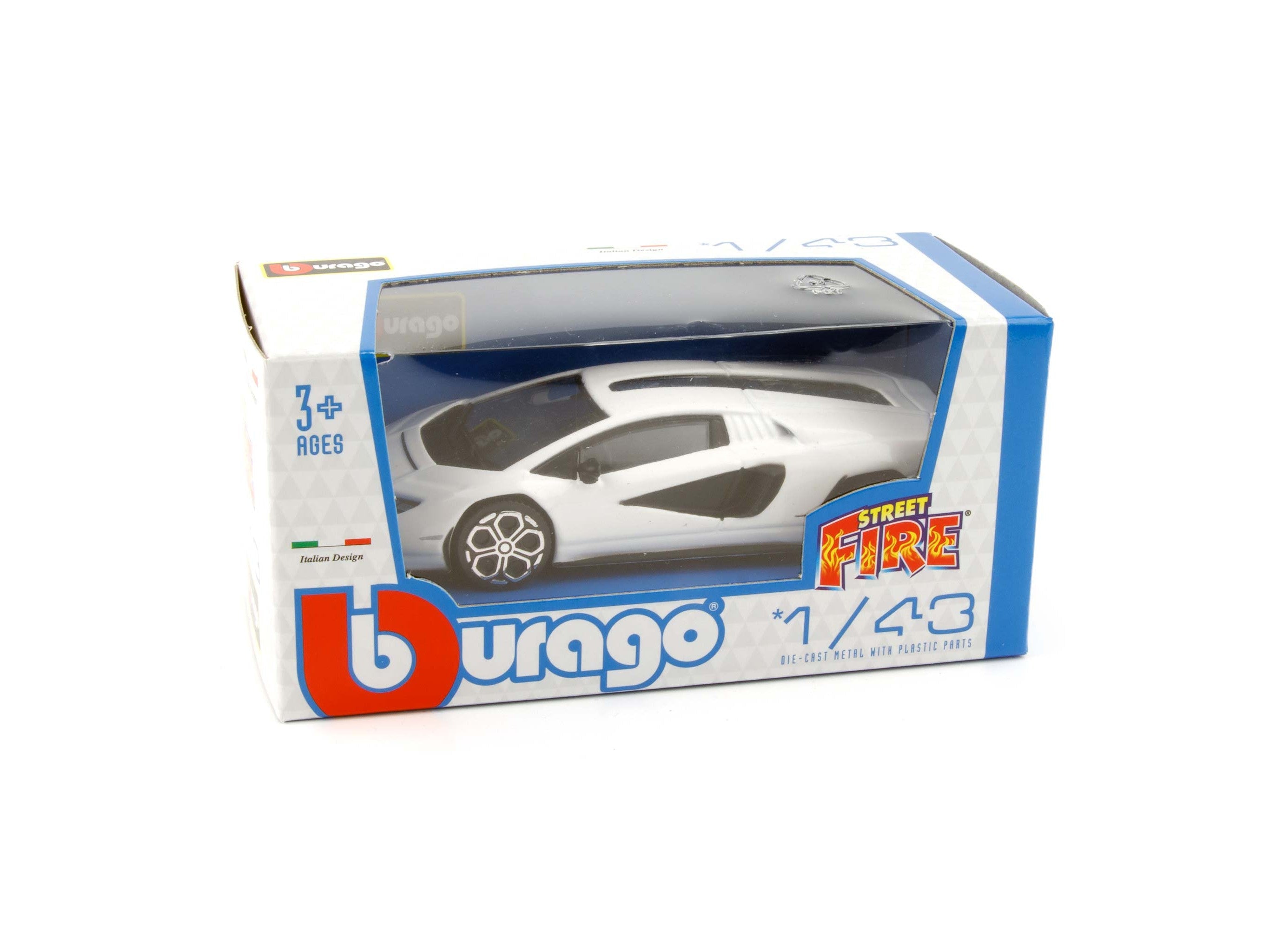 Lamborghini Countach LPI 800-4 2022 white - 1:43 Scale Toy Car