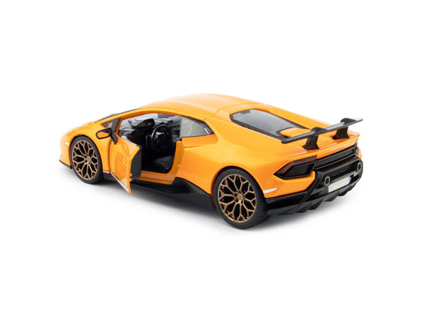 Lamborghini Huracan Performante Orange 1:24 Scale Bburago Diecast Model Car