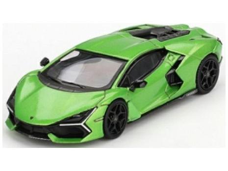Lamborghini Revuelto Verde Selvans (LHD) 1:64 Scale MINI GT Diecast Model