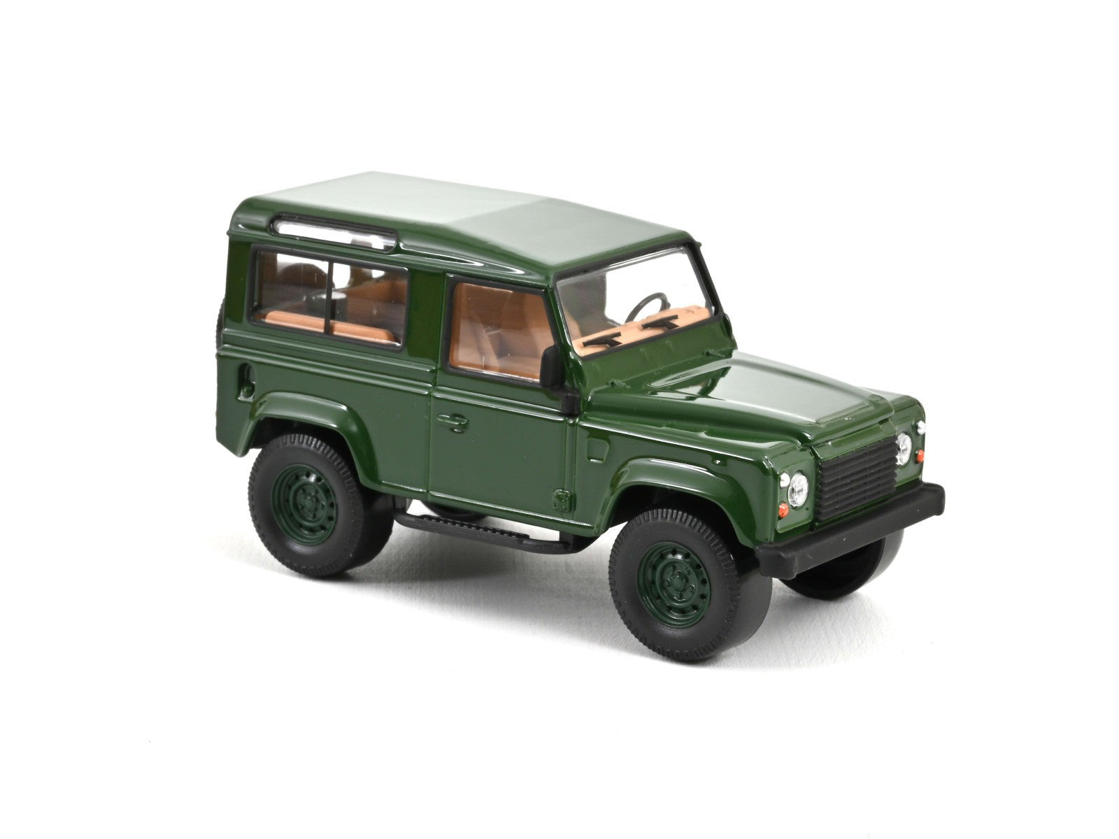 Land Rover Defender 1995 dark green - 1:43 Scale Model Car