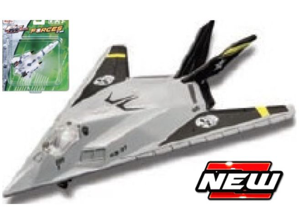 Lockheed Martin F-117 Nighthawk Grey/Black/Yellow - 1:100 Scale Model Plane