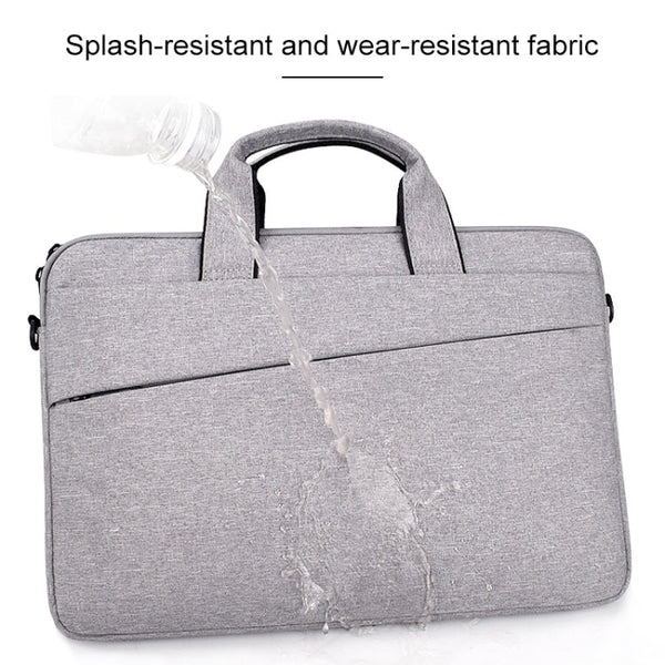 ST03S 15.4 inch Double Side Pockets Wearable Oxford Cloth Soft Handle Portable Laptop Tablet Bag
