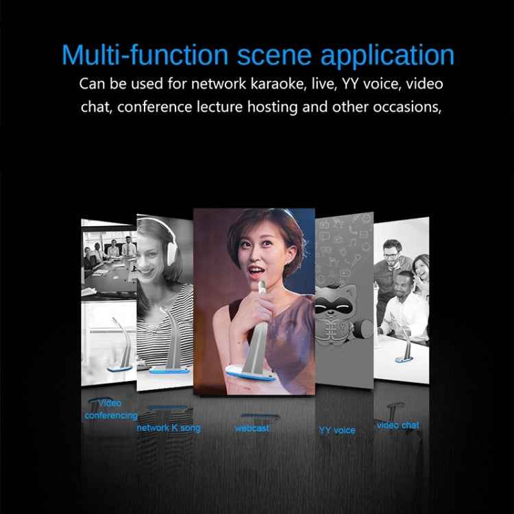 Compatible with PC / Mac for Live Broadcast, Show, KTV, etc, K3 USBPort