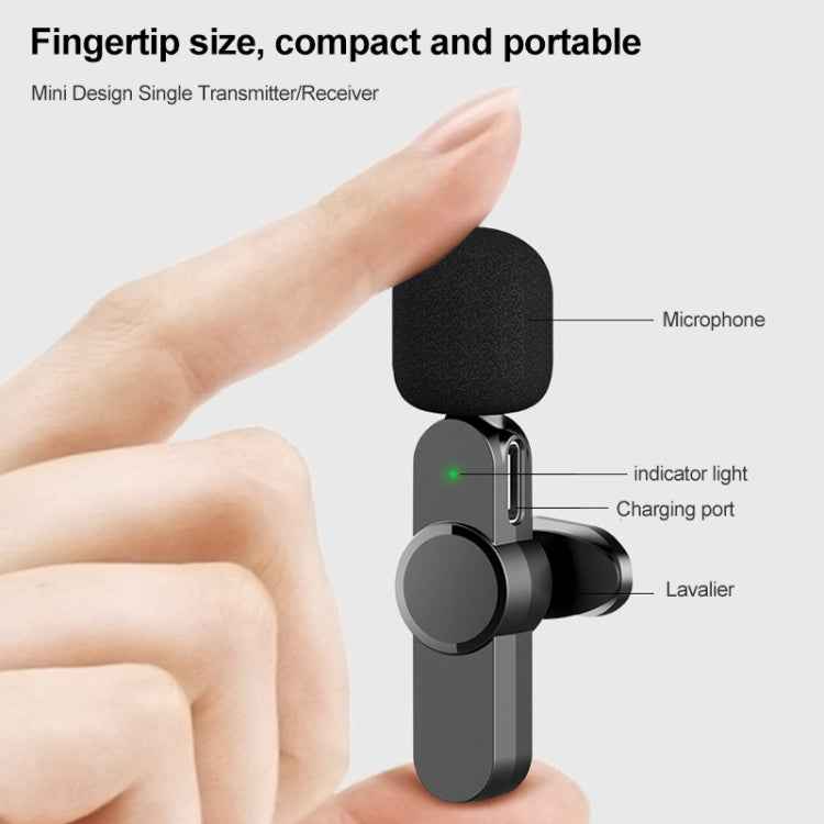 AP031-2 3 in 1 Noise Reduction Lavalier Wireless Microphone with Mic