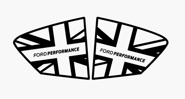 MK4 / 4.5 Ford Focus Rear Quarter Window Panels - Union Jack Design