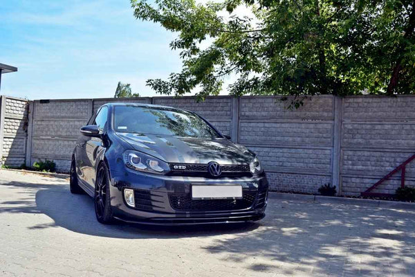 Maxton Design - Front Splitter VER.2 VW GOLF MK6 GTI