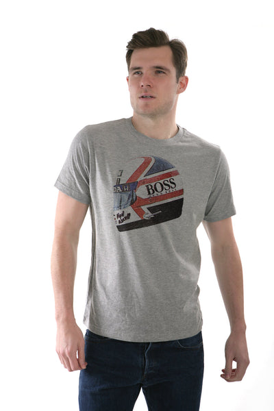 Mansell Race Helmet Print T Shirt