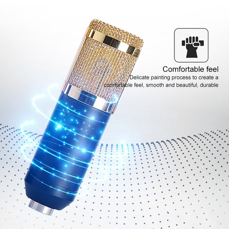 BM-800 Network K-Song Dedicated High-end Metal Shock Mount Microphone Set