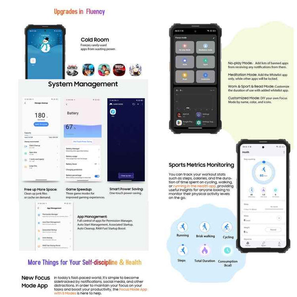 Blackview BV8900 Rugged Phone, Thermal Imaging Camera, 8GB+256GB