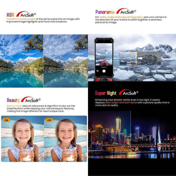 Blackview BV8900 Rugged Phone, Thermal Imaging Camera, 8GB+256GB