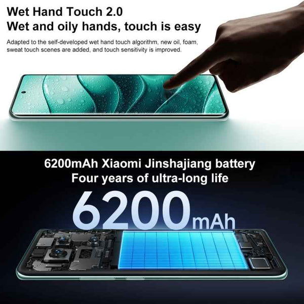 Xiaomi Redmi Note 14 Pro+, 12GB+256GB, 6.67 inch Xiaomi HyperOS Snapdragon 7s Gen 3 Octa Core, NFC, Network: 5G (Green)