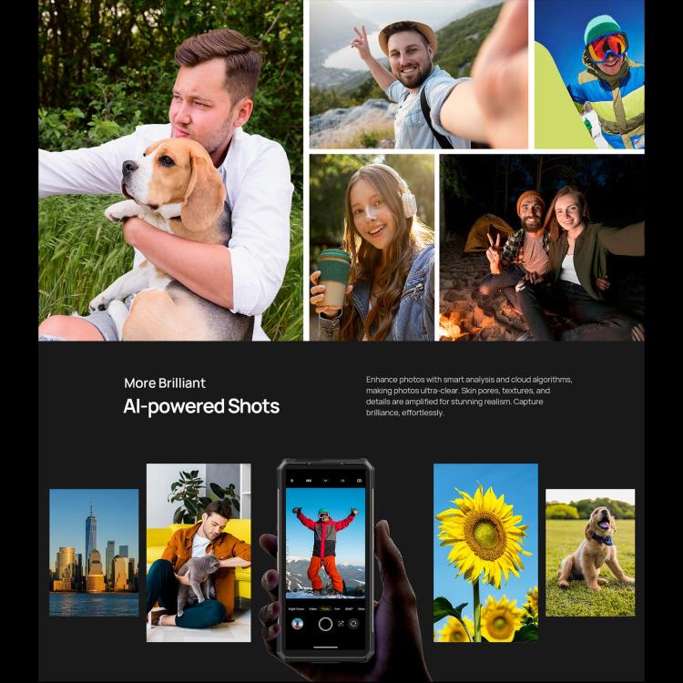 Ulefone Armor 34 Pro, 16GB+512GB, Night Vision, IP68/IP69K Rugged Phone, 6.95 inch Android 15 MediaTek Dimensity 7300 Octa Core, Network: 5G, NFC, OTG