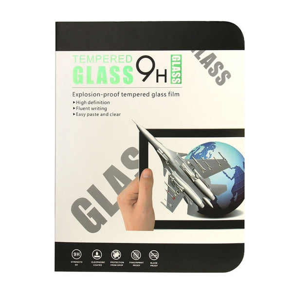 2 PCS 9 inch Universal 0.4mm 9H Surface Hardness Tempered Glass Screen Protector