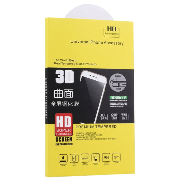 0.3mm 9H 3D Full Screen Tempered Glass Film for Galaxy S10+, Screen Fingerprint Unlocking is Supported