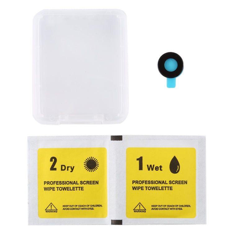 For iPhone XR Titanium Alloy Metal Camera Lens Protector Tempered Glass Film